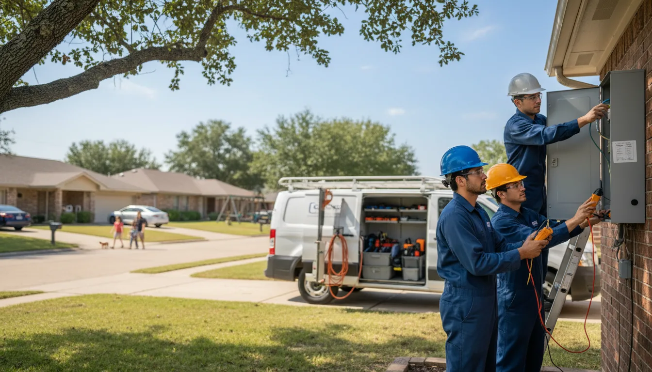 Certified electrician providing emergency electrical services in Ridge Farm, IL